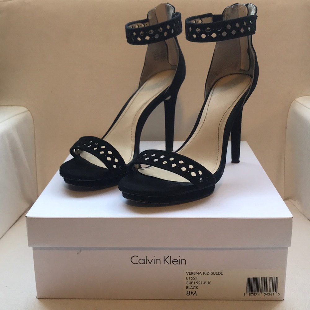 Calvin Klein Verena Ankle Strap Heel